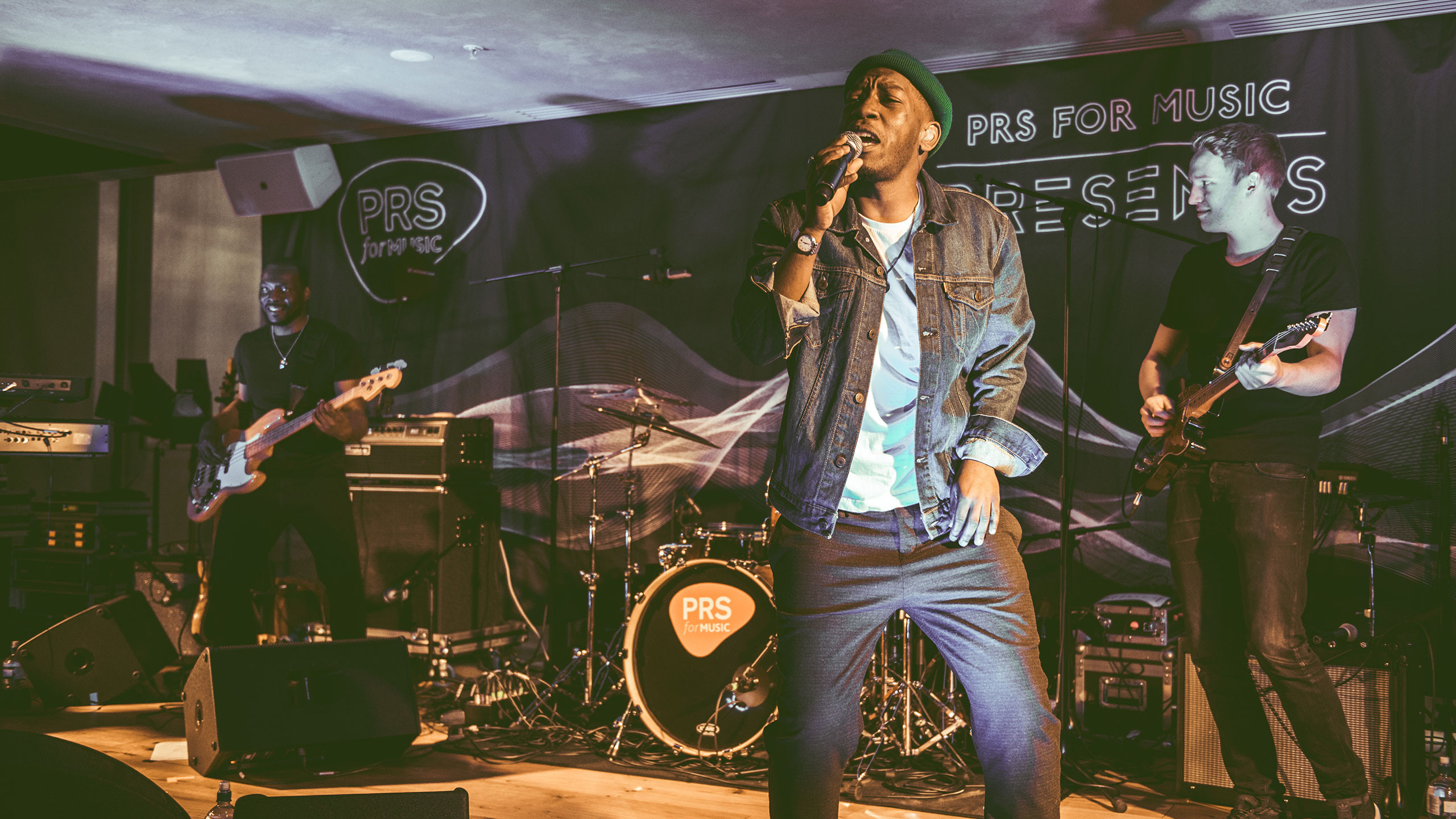 Tiggs Da Author performs with his live band at PRS Presents