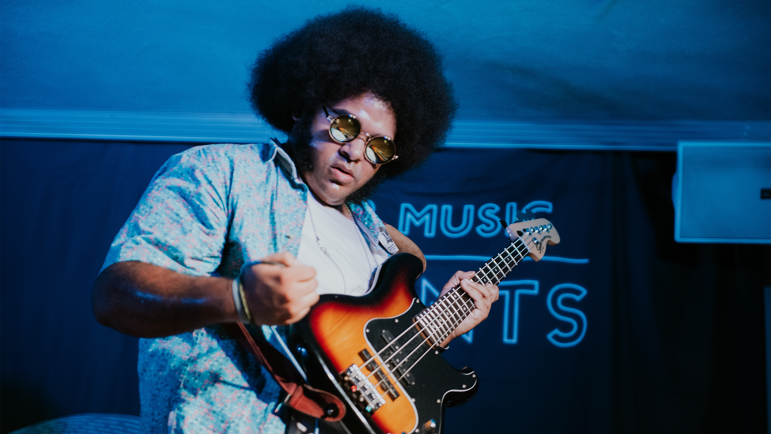 Dylan Cartlidge performs at PRS for Music Presents