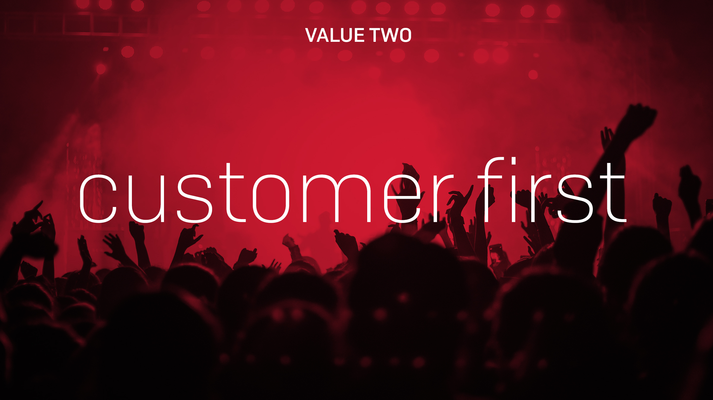 PRS Values Customer First