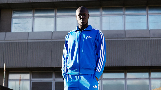 Stormzy deals adidas tracksuit