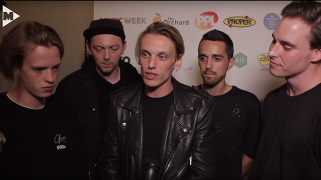 Counterfeit - AIM Awards 2017 interviewCounterfeit - AIM Awards interview