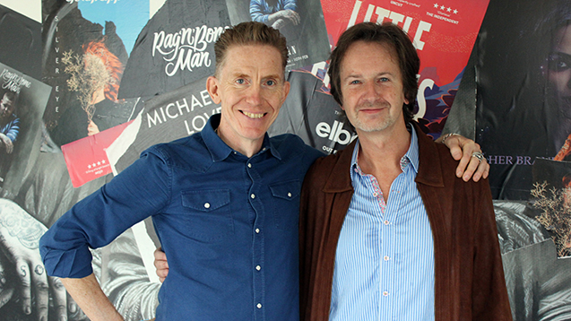 Matt Clifford with Mike Smith - Warner/Chappell Music signing