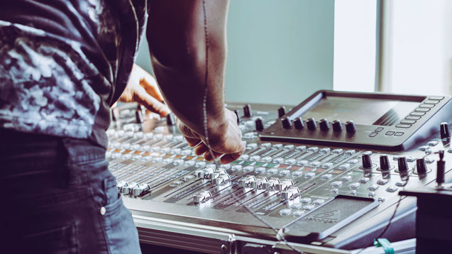 mixing desk