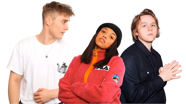 Lewis Capaldi, Mahalia and Sam Fender