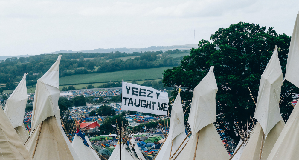 Glasto tents