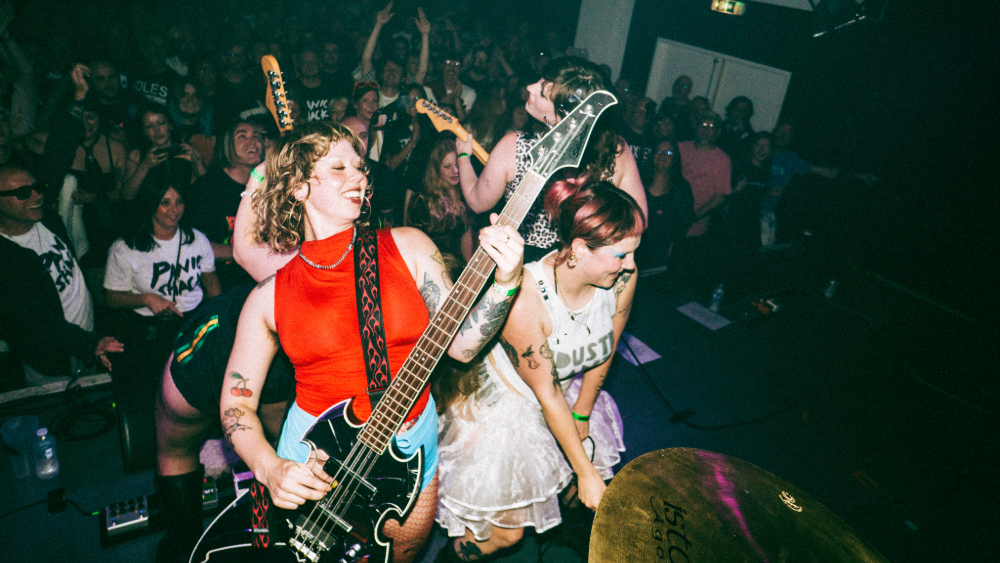 Panic Shack performing live