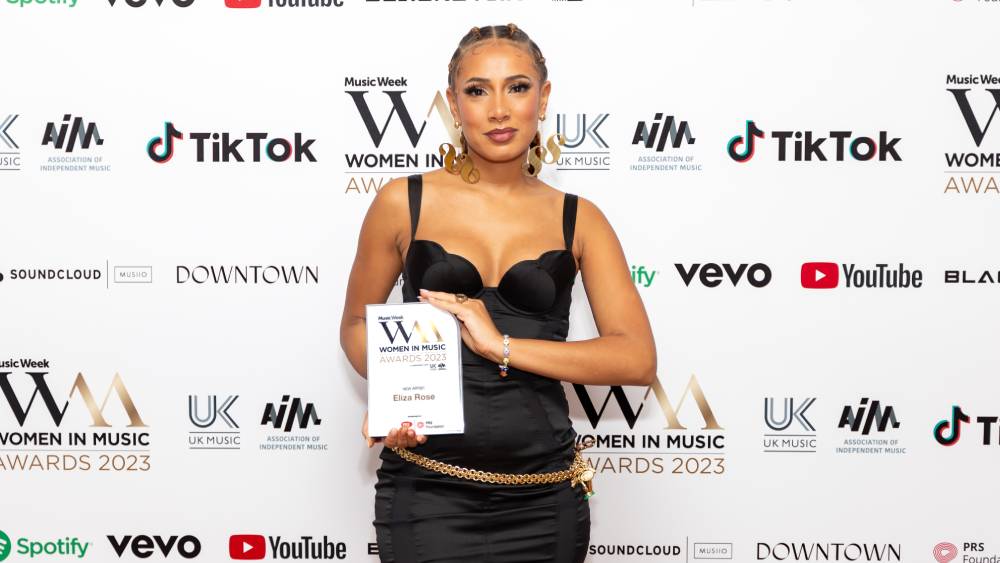 Eliza Rose at Women in Music Awards 2023