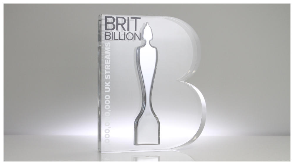 BRIT Billion award logo