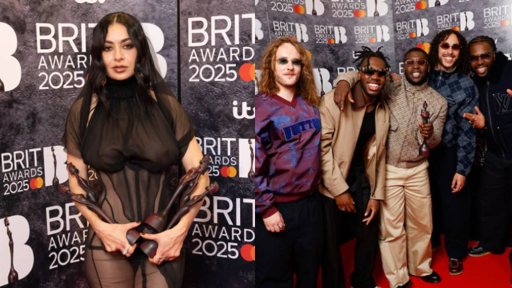 Charli XCX Ezra Collective BRITs 2025