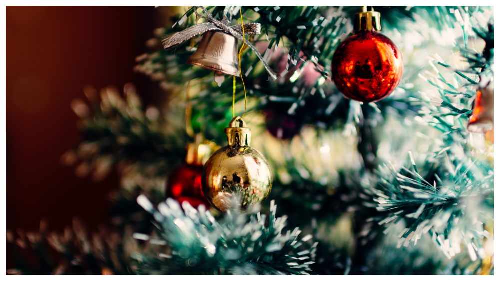 Christmas tree with decorations