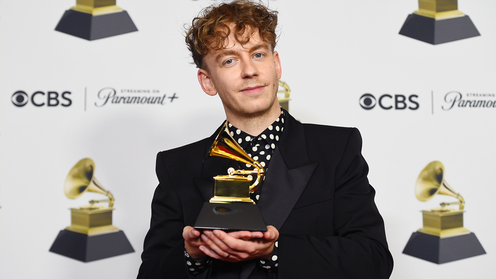 Lost Boy holding a grammy photo courtesy of Recording Academy