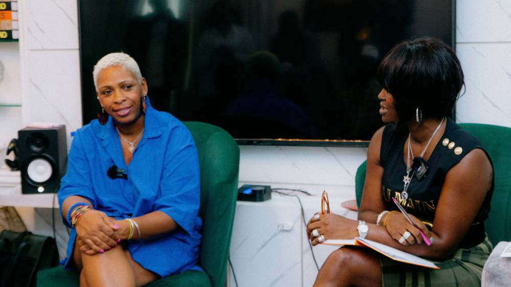 Michelle Escoffery and Jacqueline Pelham-Leigh