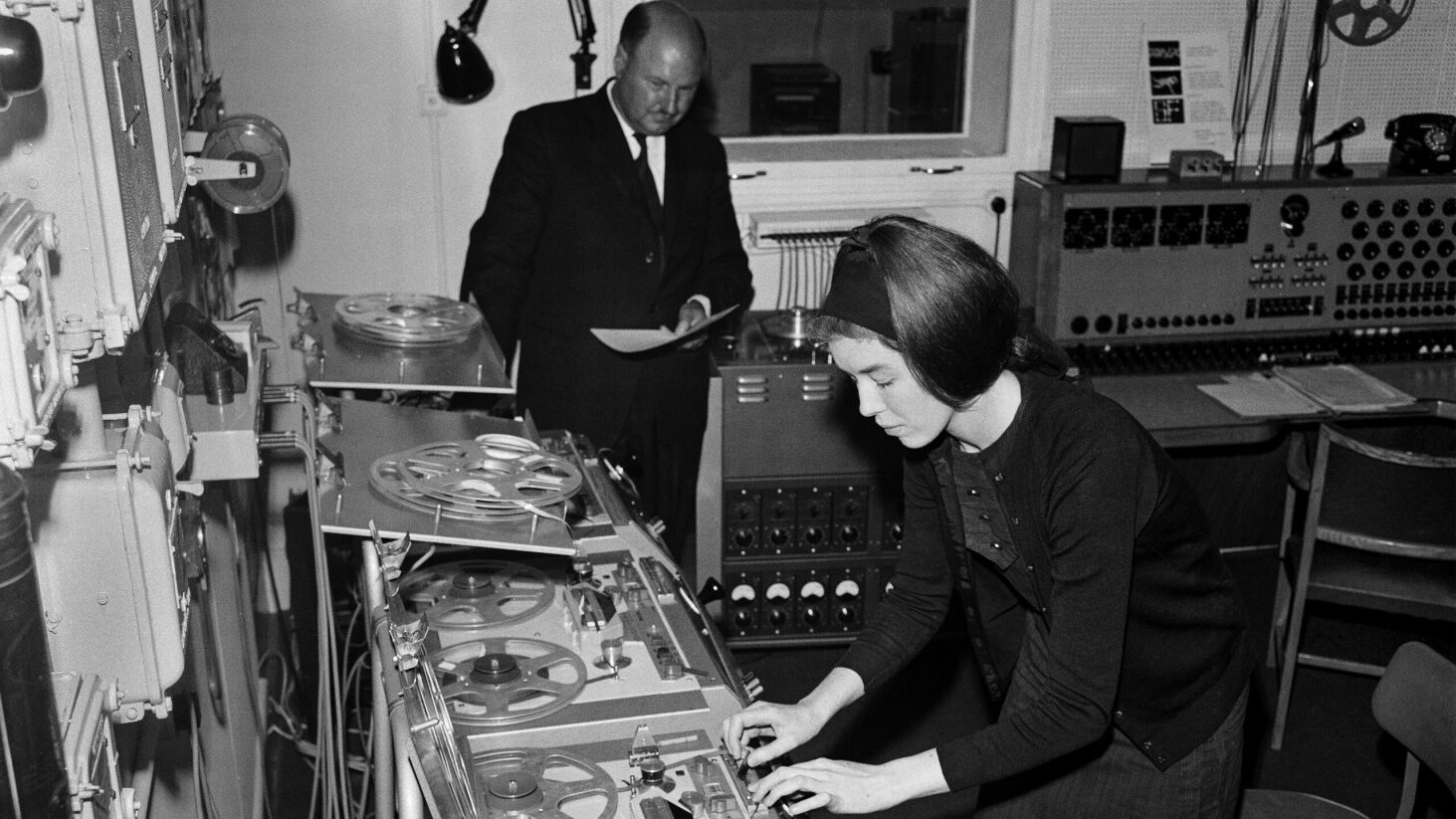 Delia Derbyshire who pioneered and produced the sound of Doctor Who. ©BBCArchives