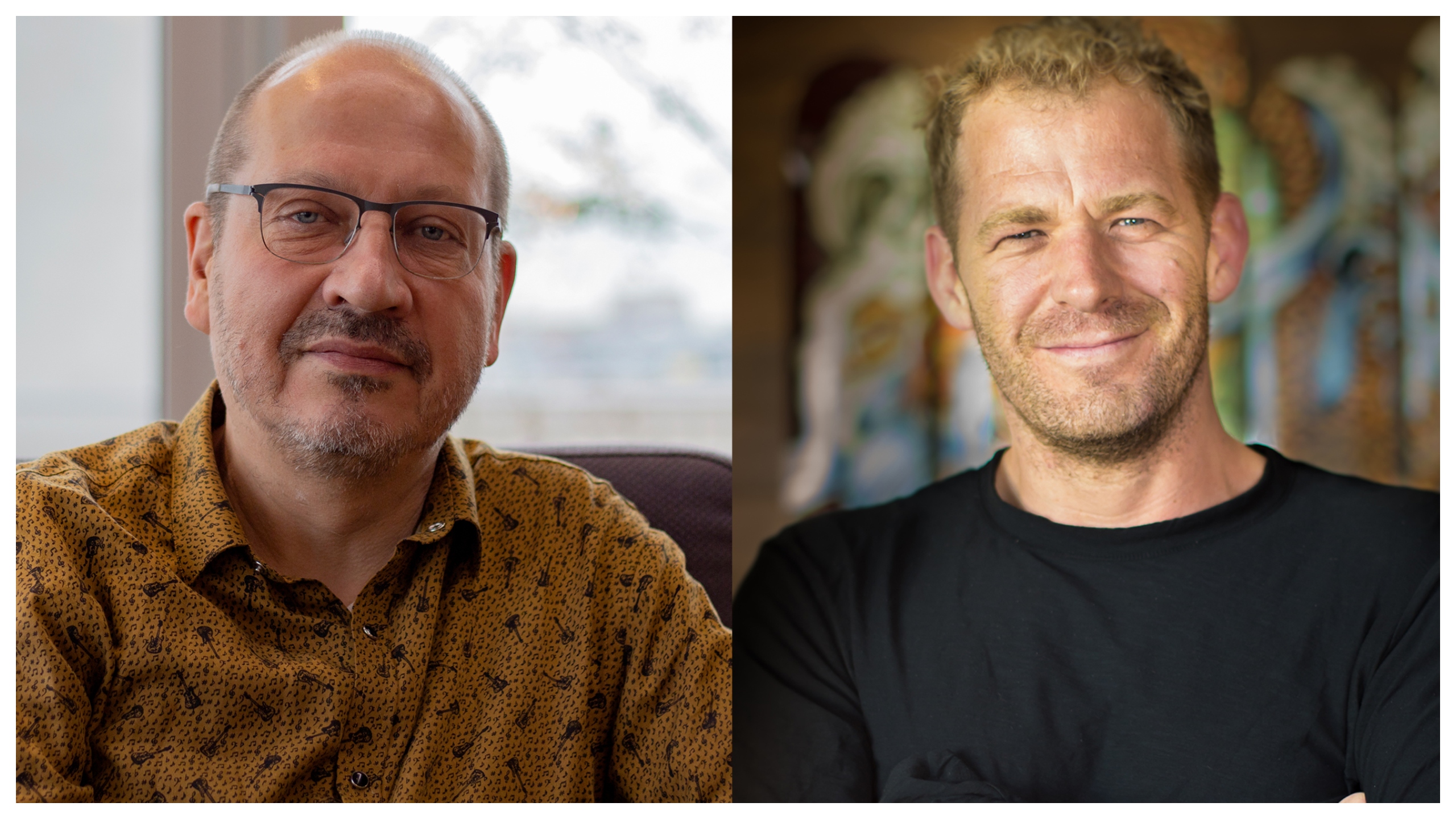 PRS for Music Chief Business Officer Sami Valkonen alongside Orfium CEO Rob Wells