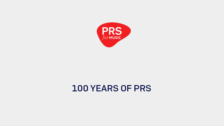 100 Years of PRS logo